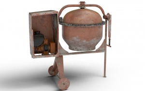 Concrete Mixer PBR Model